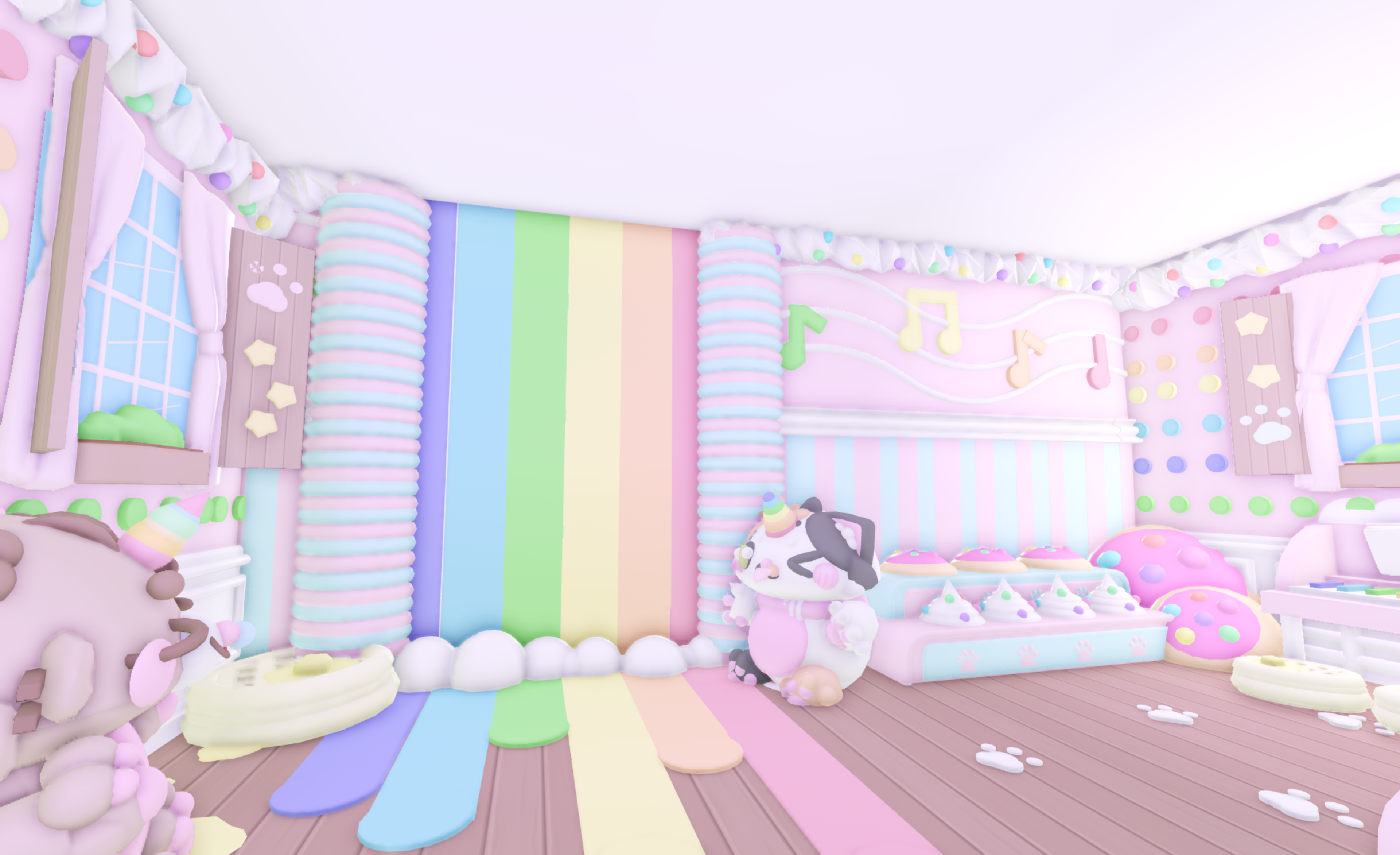 Rainbow Mini Apartment House