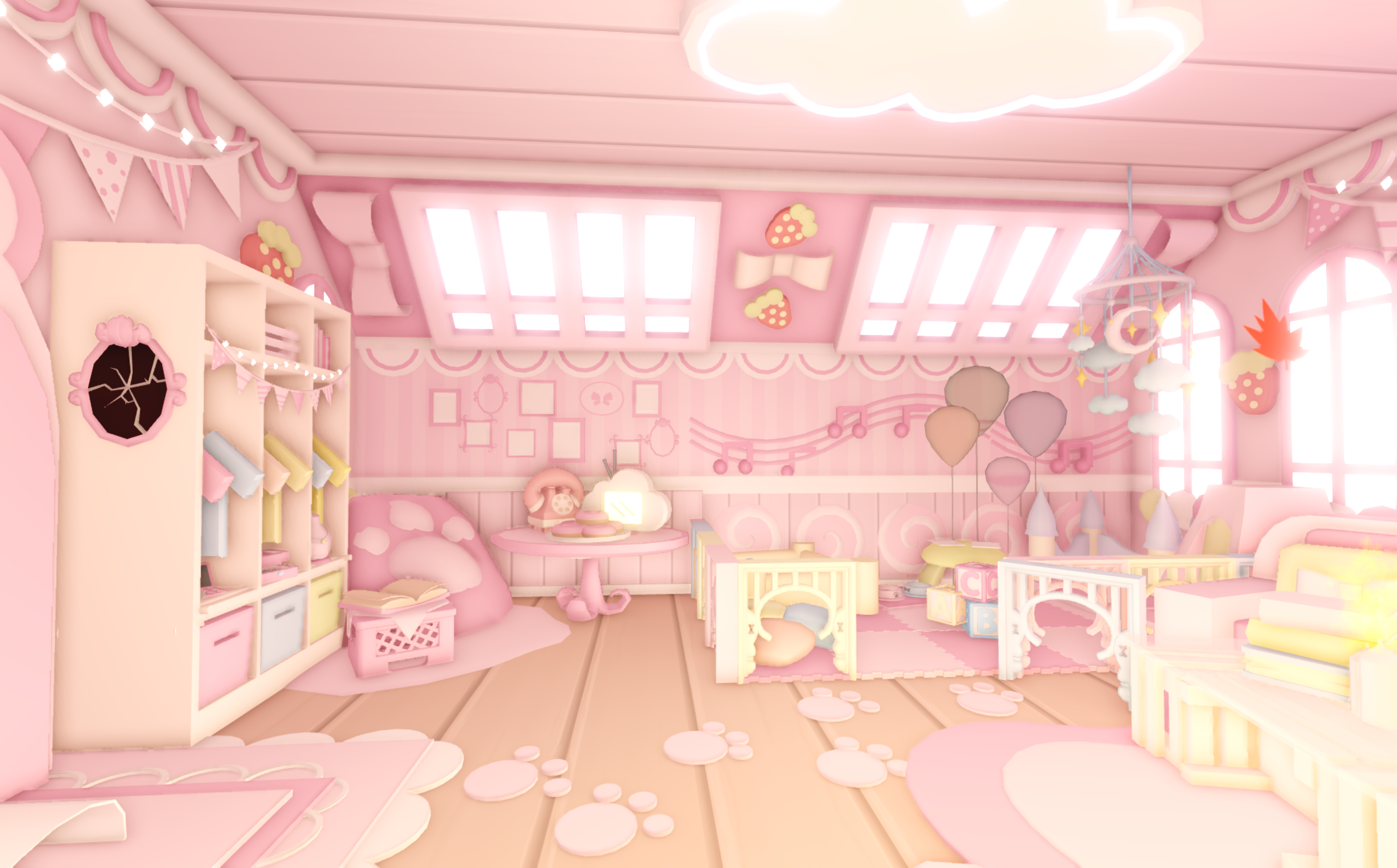 Pastel Lounge House
