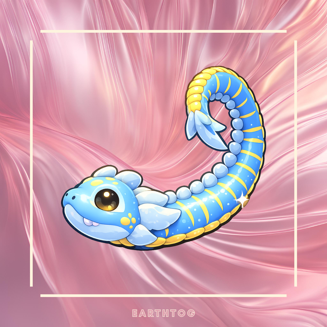 Neon Tealwood Monster