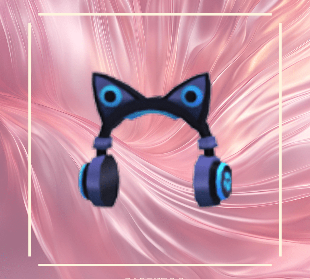 Blue Cat Ear Headphones - Earthtog.com