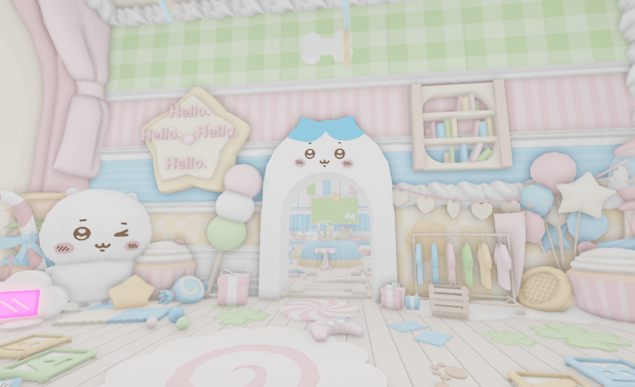 Blush Bunny House - Earthtog.com