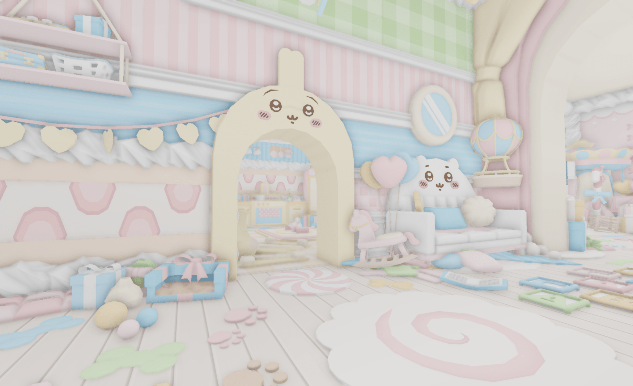 Blush Bunny House - Earthtog.com