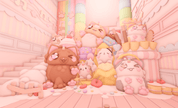 Crowded Kitty House - Earthtog.com