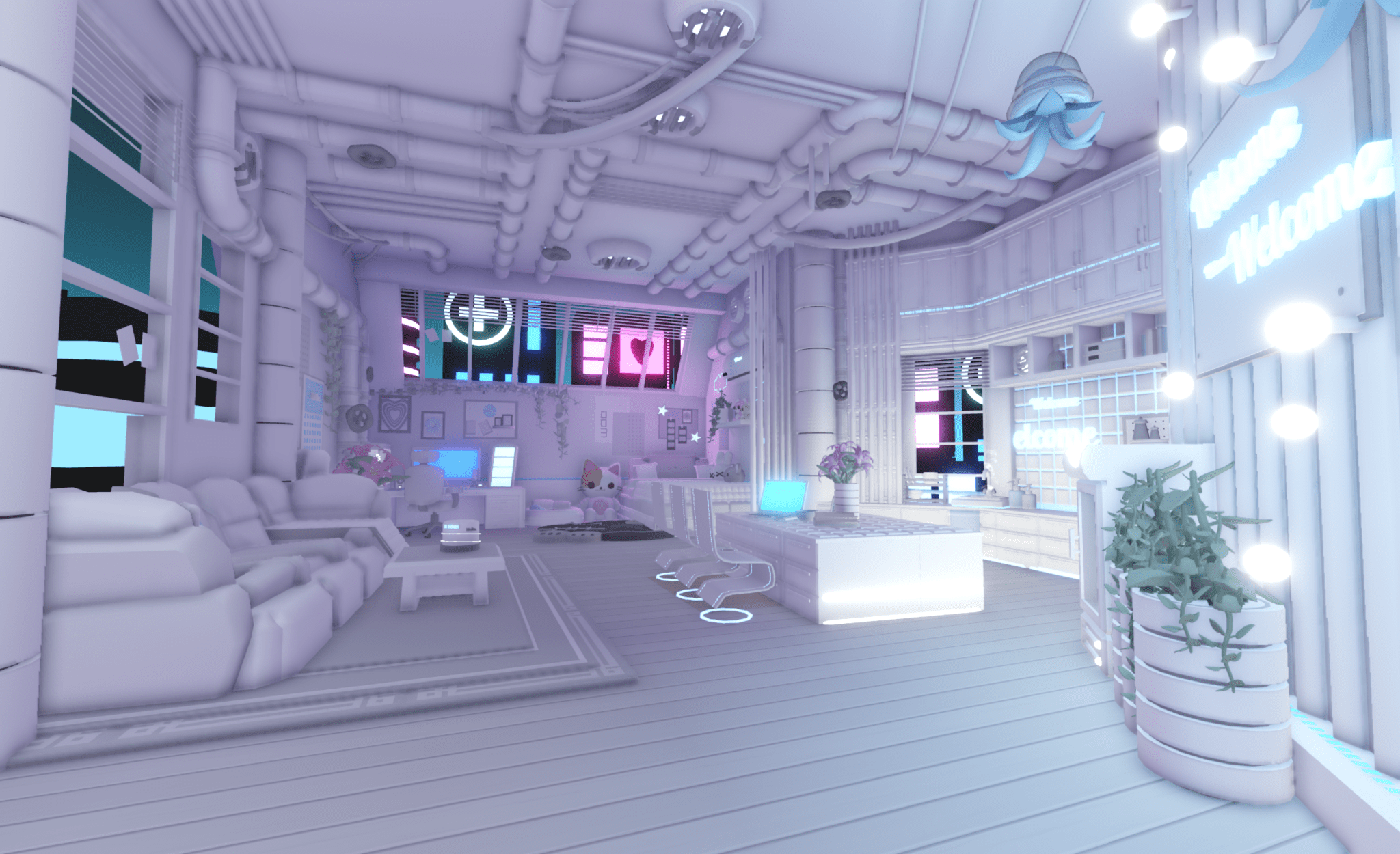 Cyber Gamer Apartment House - Earthtog.com