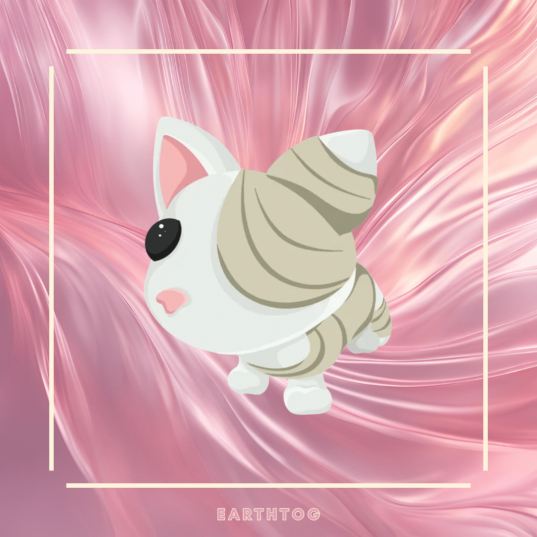 Halloween White Mummy Cat - Earthtog.com