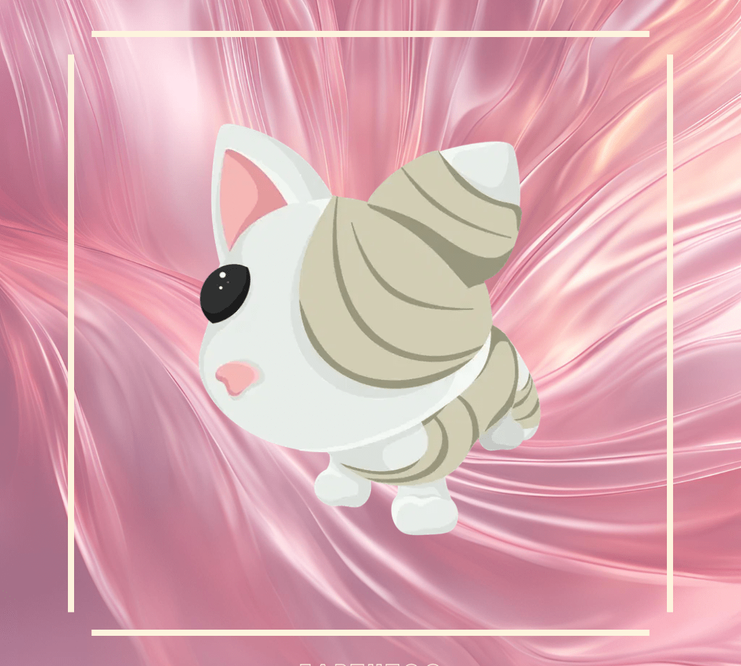 Halloween White Mummy Cat - Earthtog.com