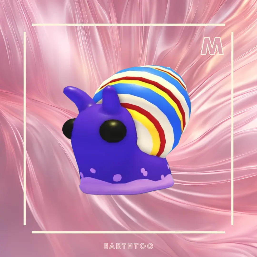Mega Candy Cane Snail - Earthtog.com