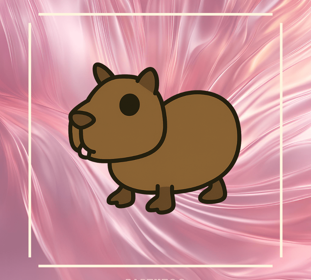 Neon Capybara - Earthtog.com