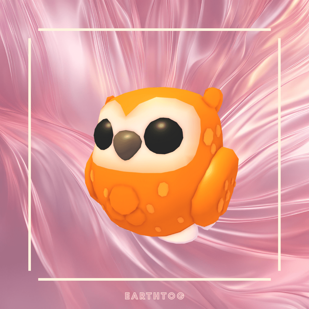 Neon Clementine Owl - Earthtog.com