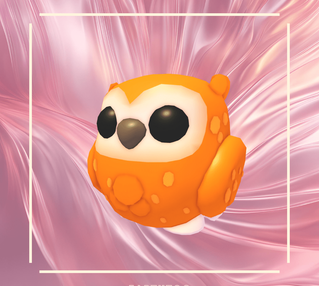 Neon Clementine Owl - Earthtog.com