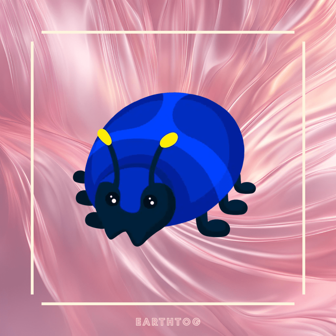 Neon Giant Blue Scarab - Earthtog.com