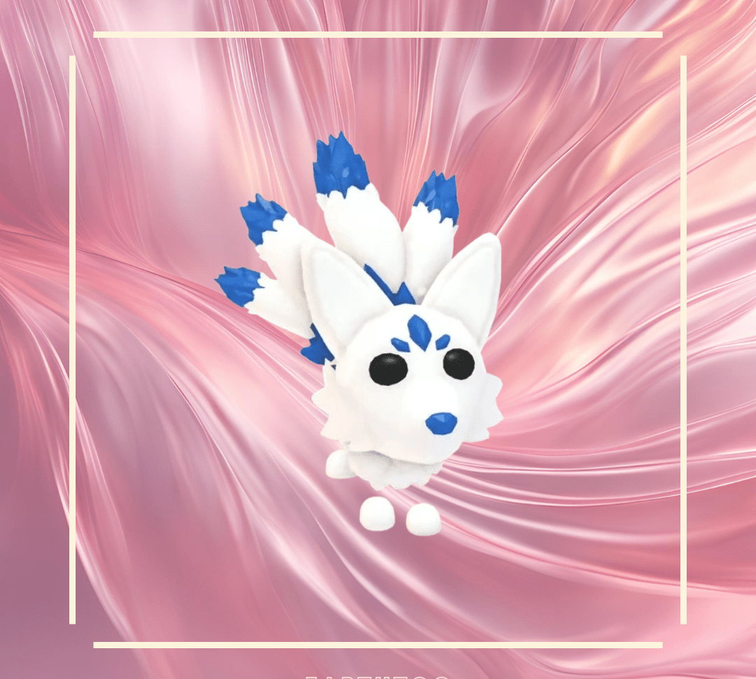 Neon Glacier Kitsune - Earthtog.com