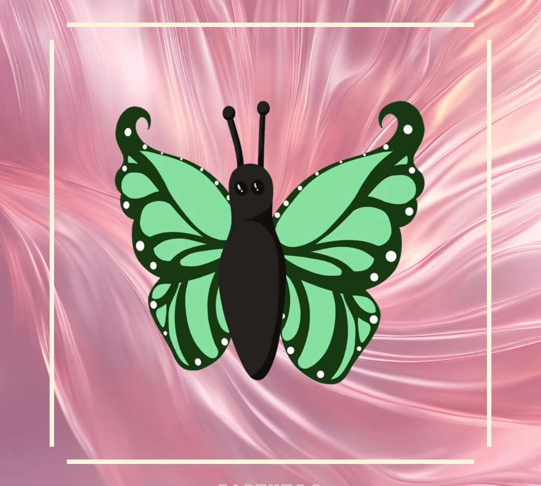 Neon Green Butterfly - Earthtog.com