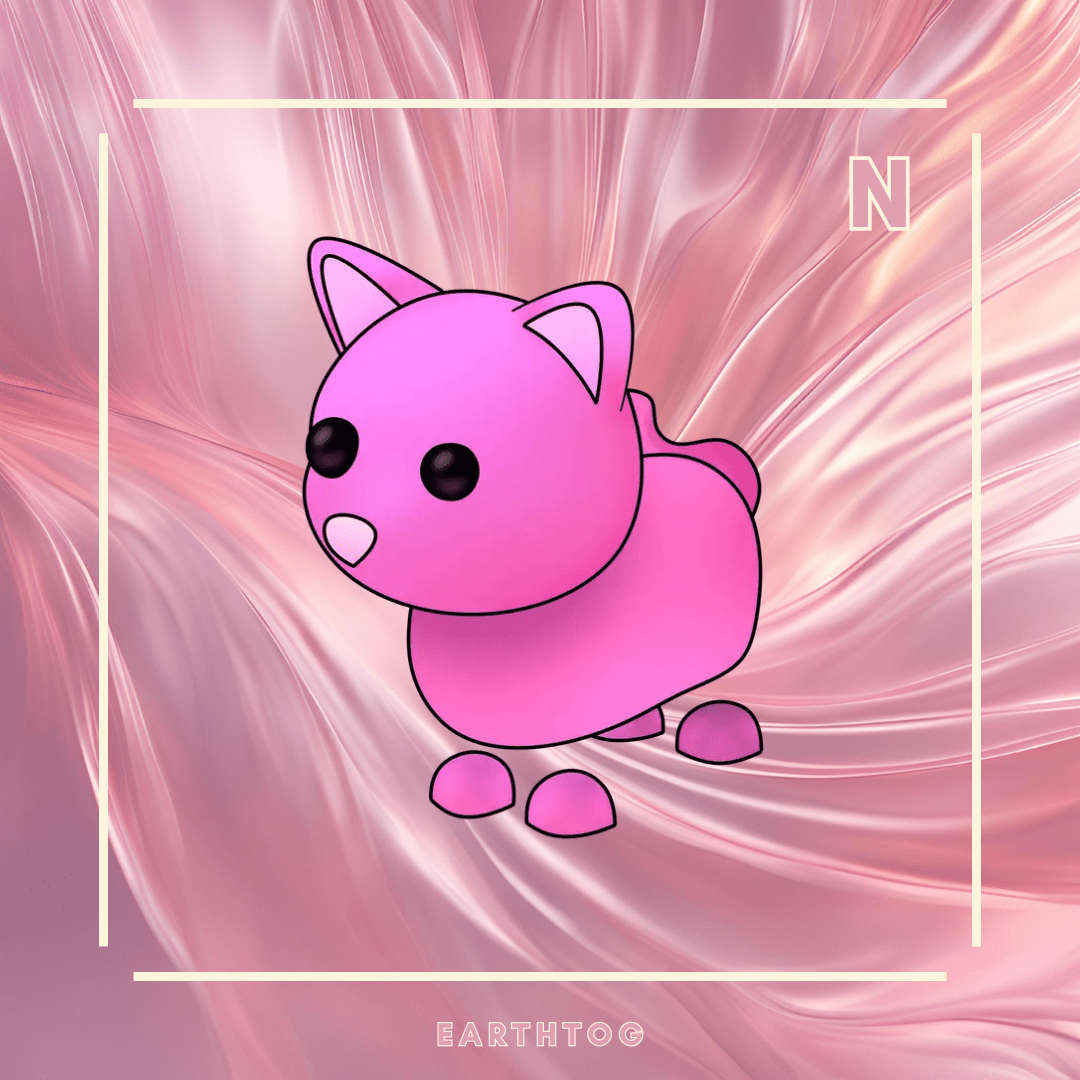 Neon Pink Cat - Earthtog.com