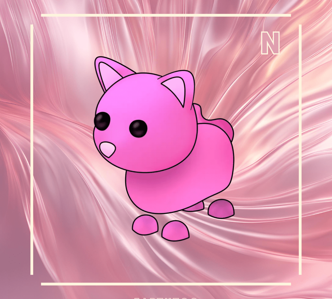 Neon Pink Cat - Earthtog.com