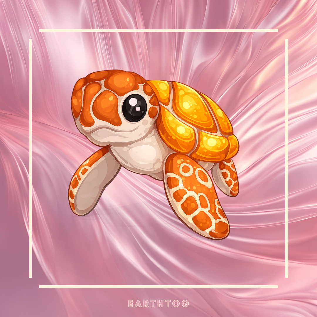 Neon Sea Turtle - Earthtog.com
