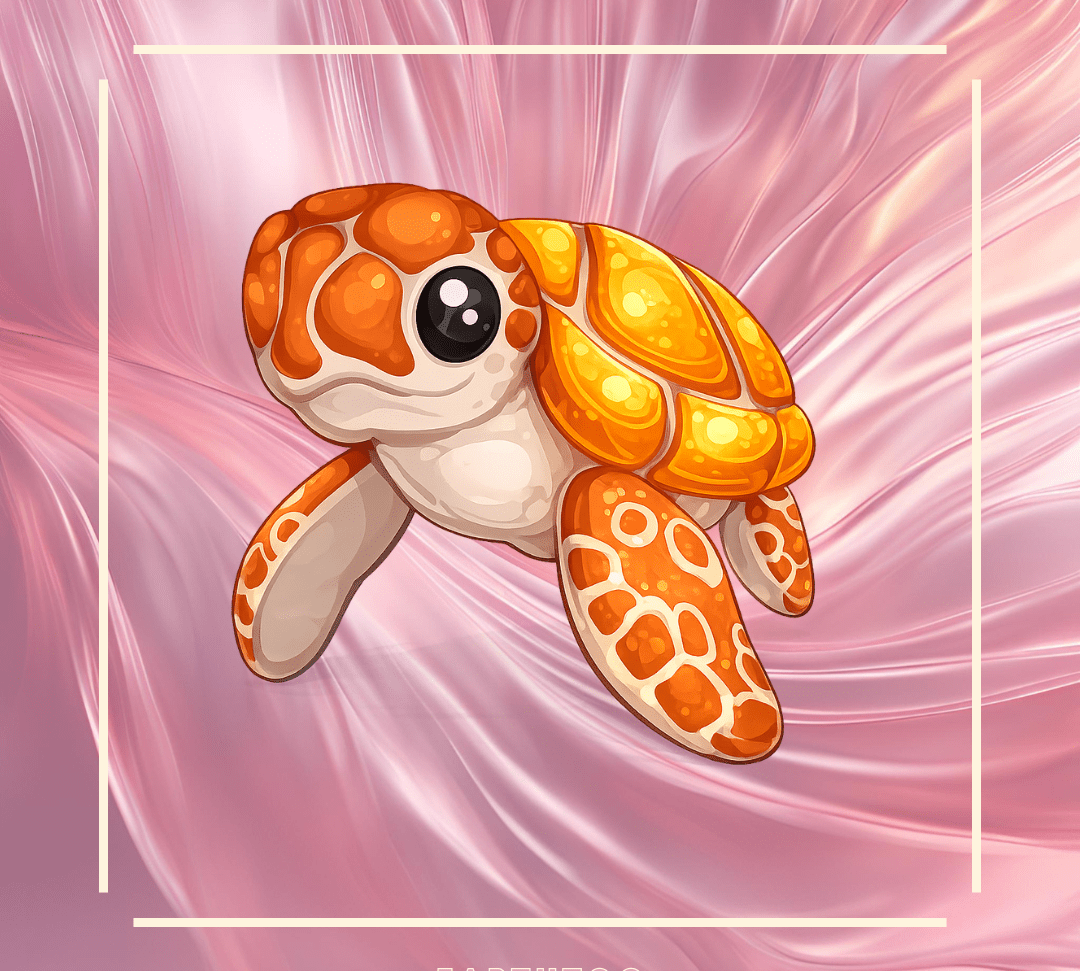 Neon Sea Turtle - Earthtog.com
