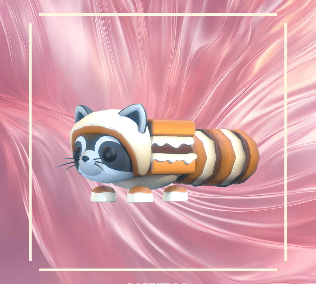 Neon S'mores Raccoon - Earthtog.com