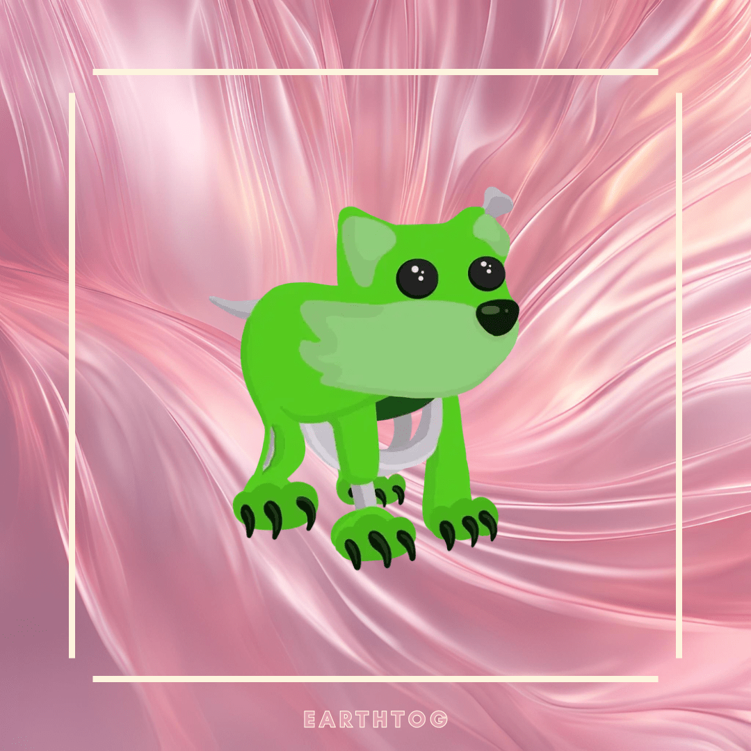 Neon Zombie Wolf - Earthtog.com