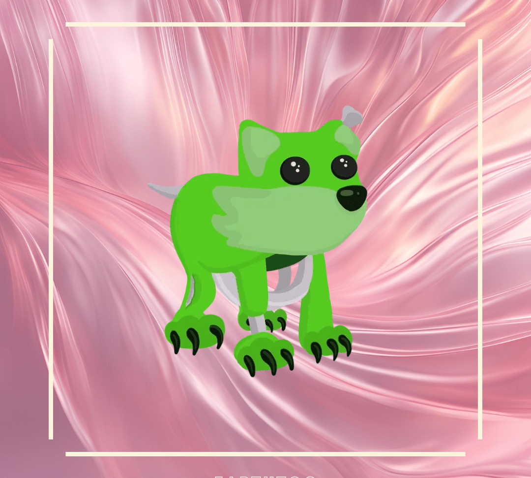 Neon Zombie Wolf - Earthtog.com