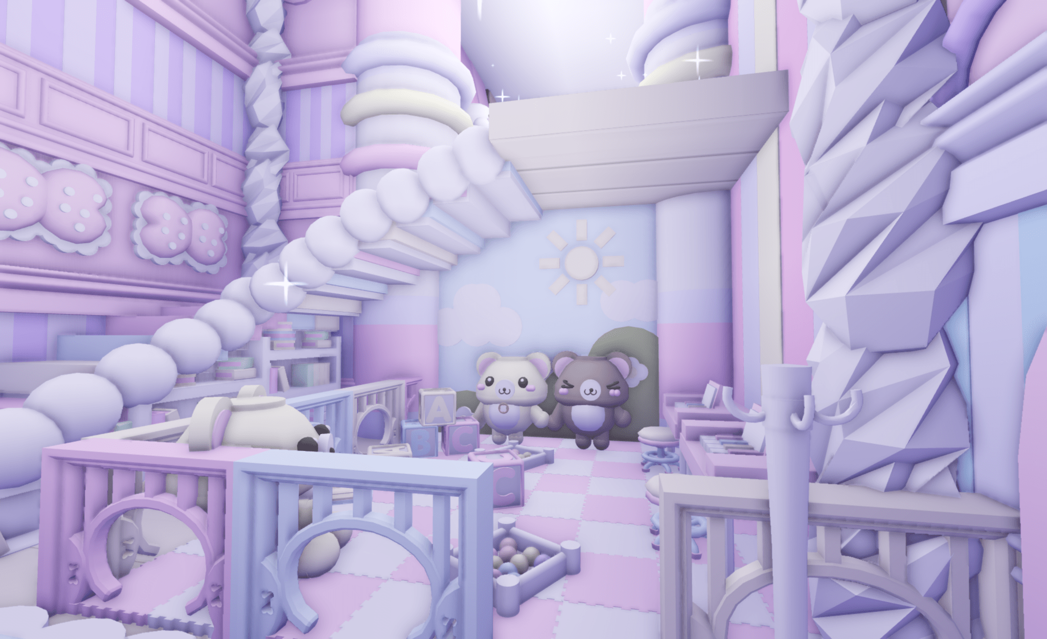 Pastel Pet Shop House - Earthtog.com