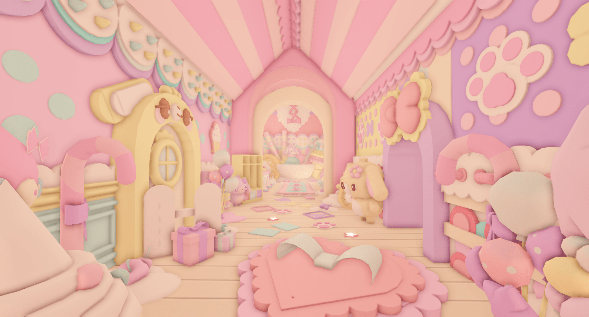 Pastel Puppy House - Earthtog.com