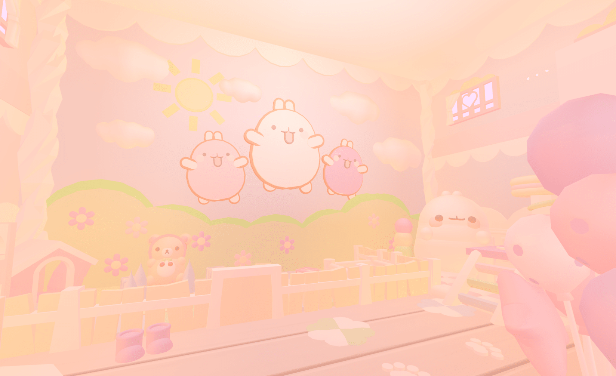 Pastel Rainbow House - Earthtog.com
