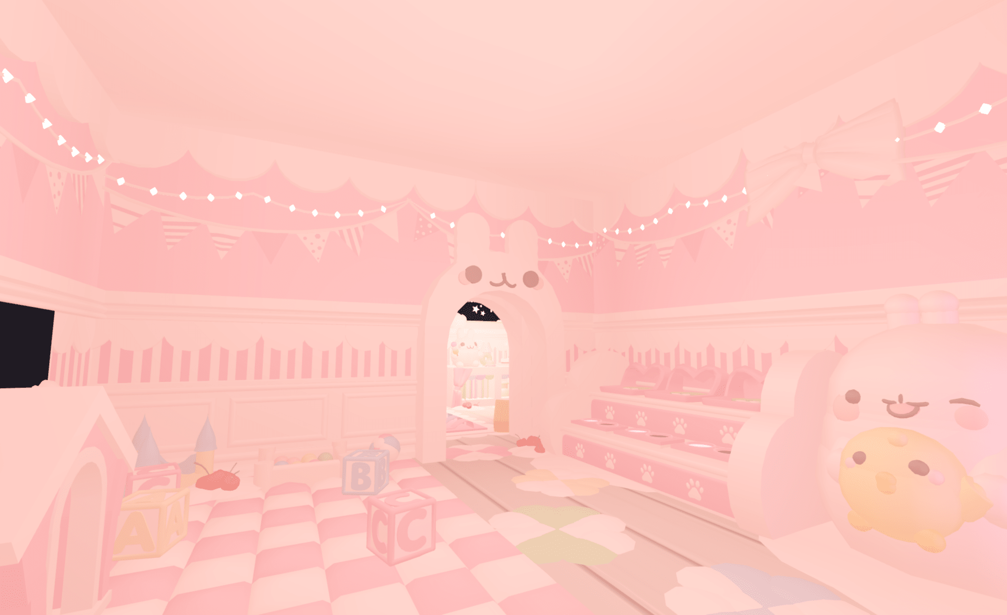 Pastel Rainbow House - Earthtog.com