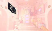 Pastel Rainbow House - Earthtog.com