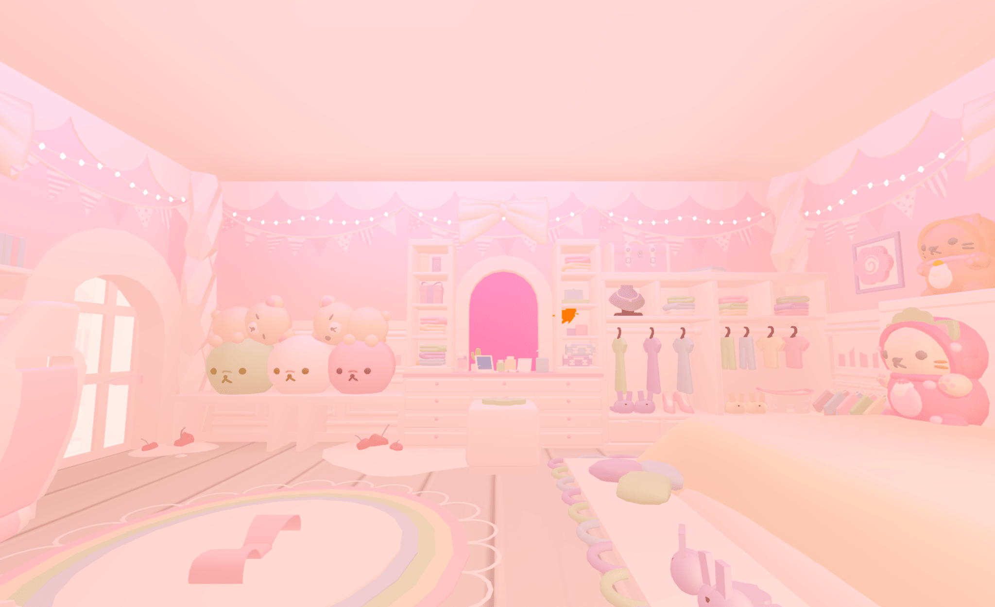 Pastel Rainbow House - Earthtog.com