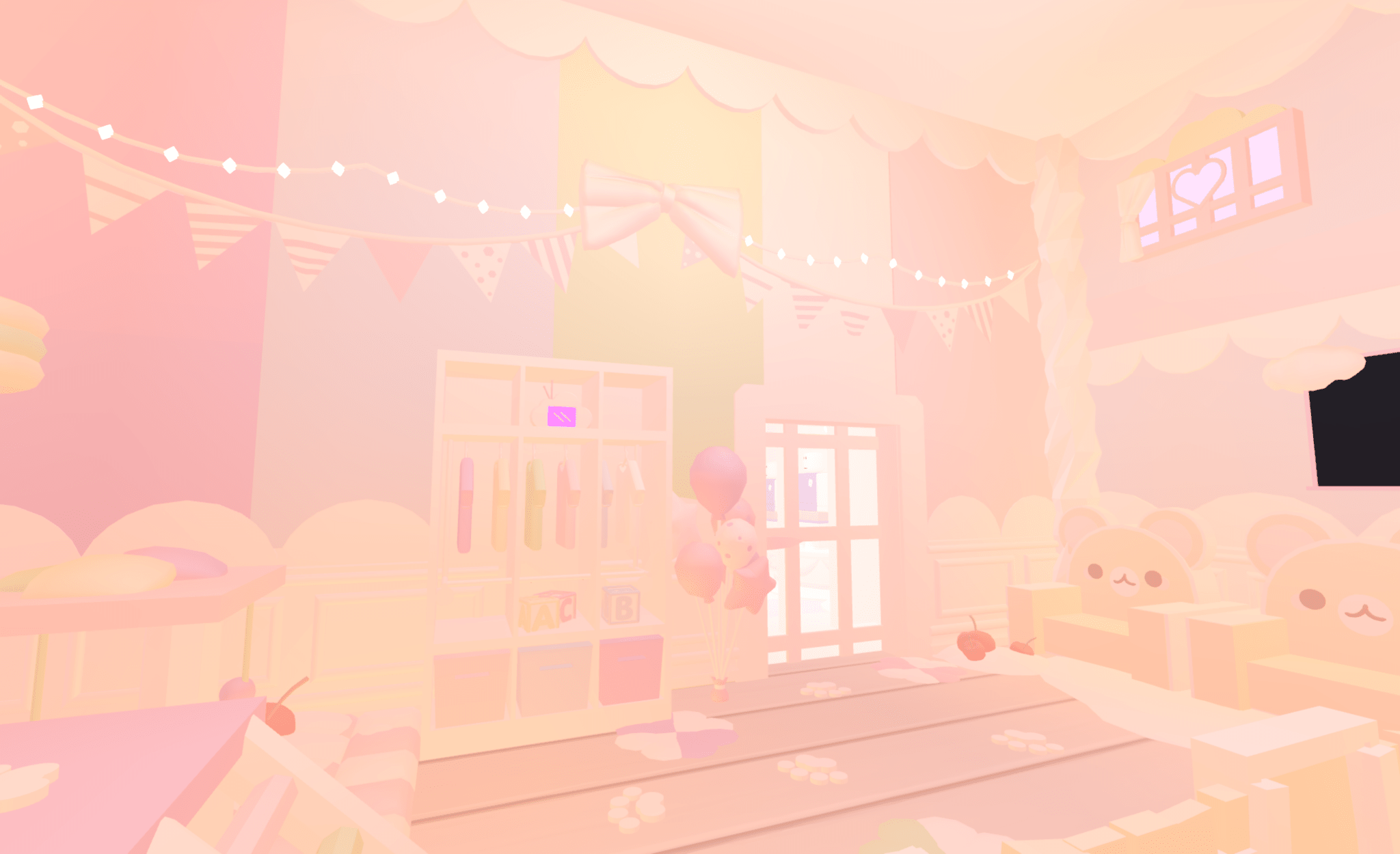 Pastel Rainbow House - Earthtog.com