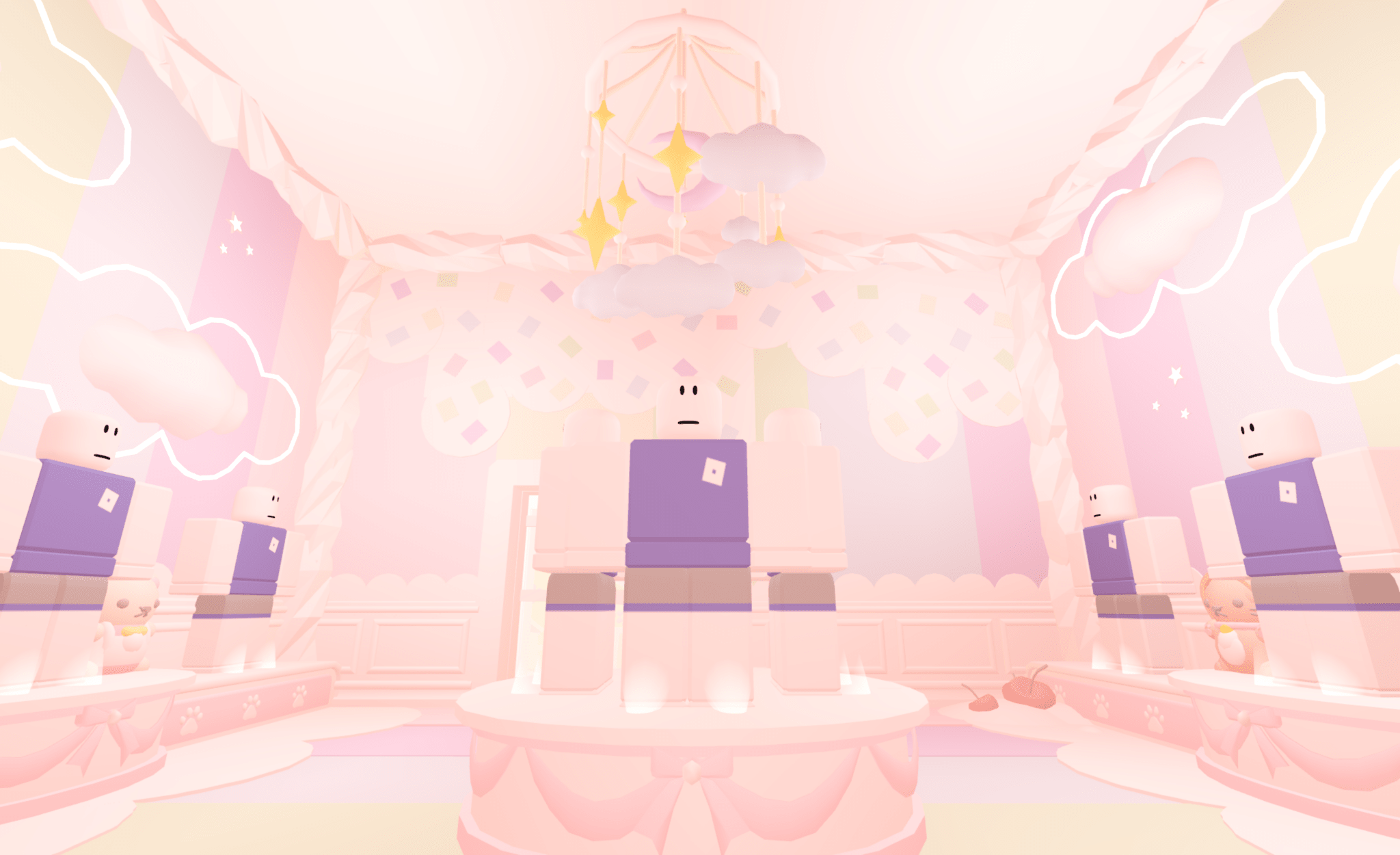 Pastel Rainbow House - Earthtog.com
