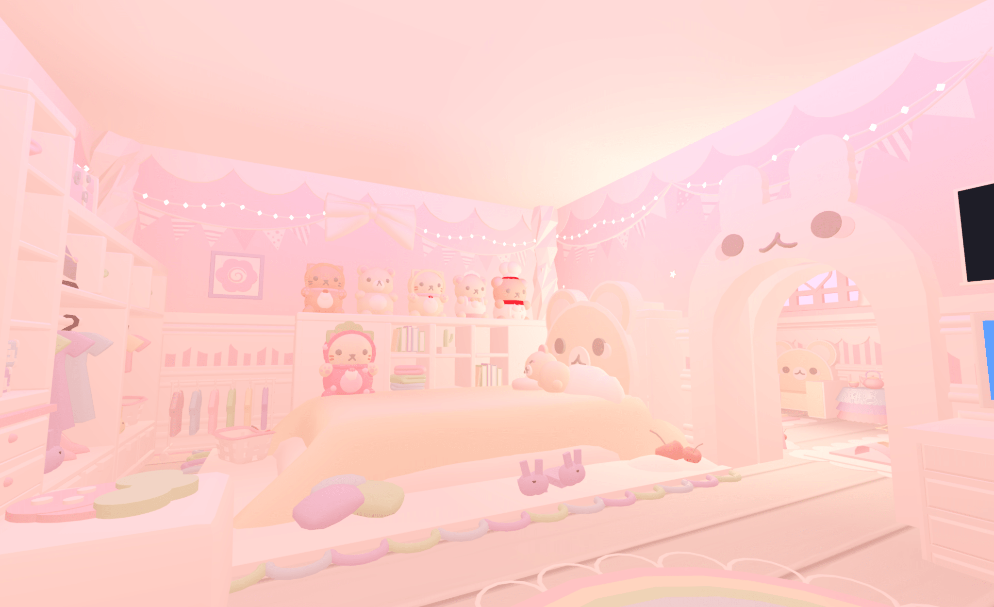Pastel Rainbow House - Earthtog.com