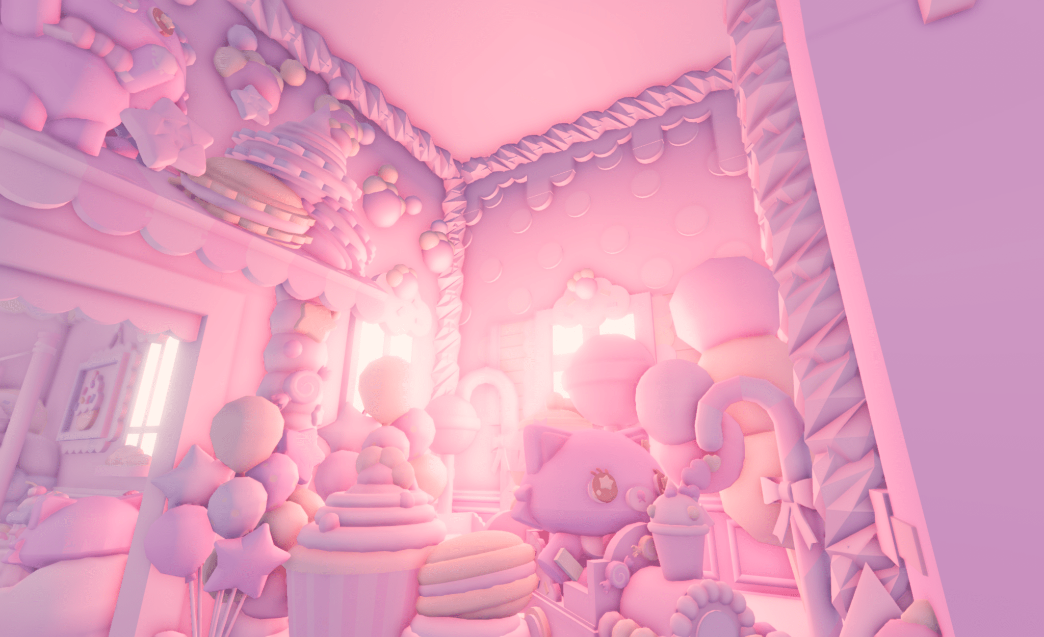 Pink Blush Kitty House - Earthtog.com