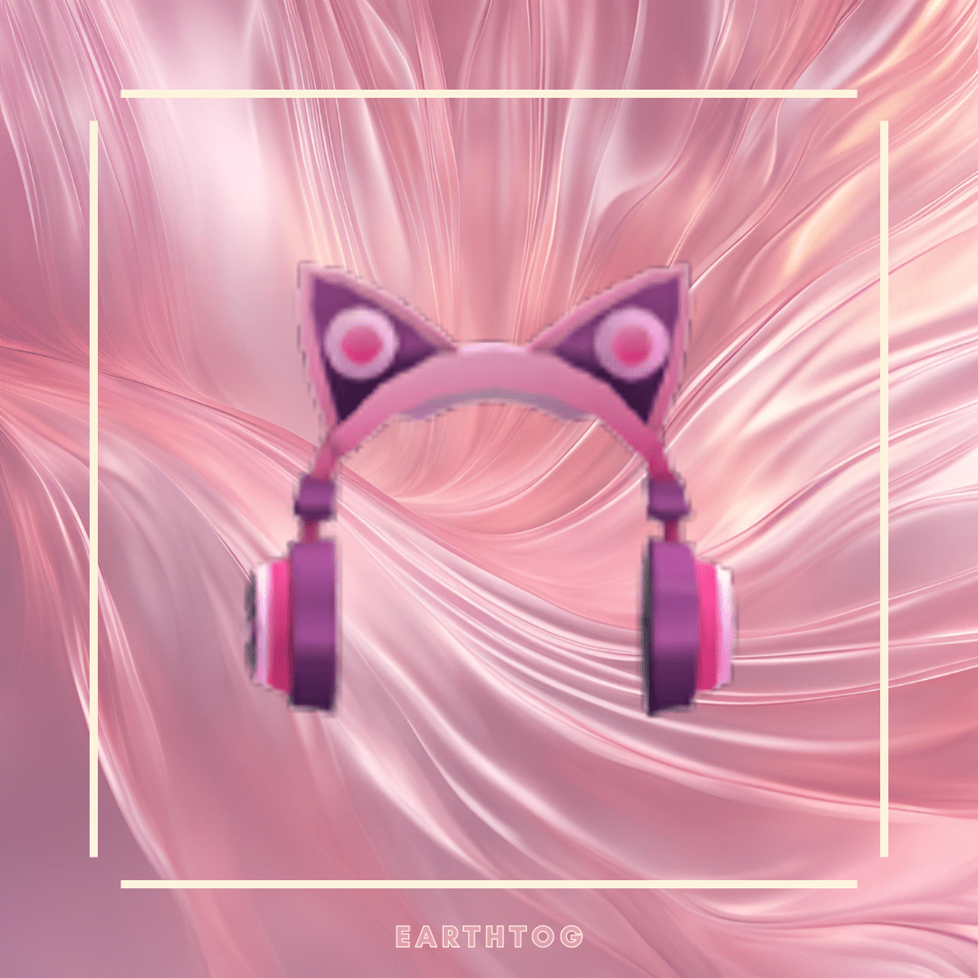 Pink Cat Ear Headphones - Earthtog.com