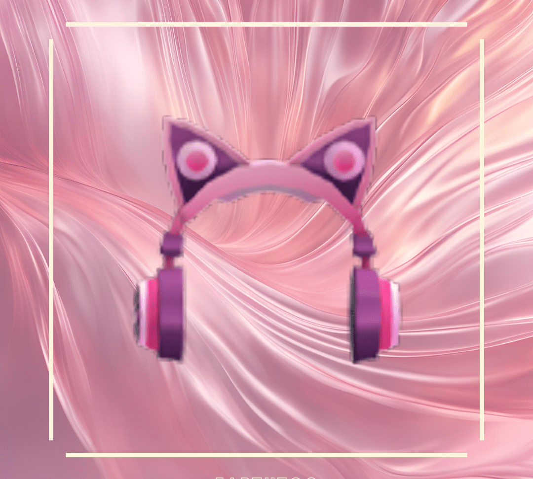 Pink Cat Ear Headphones - Earthtog.com