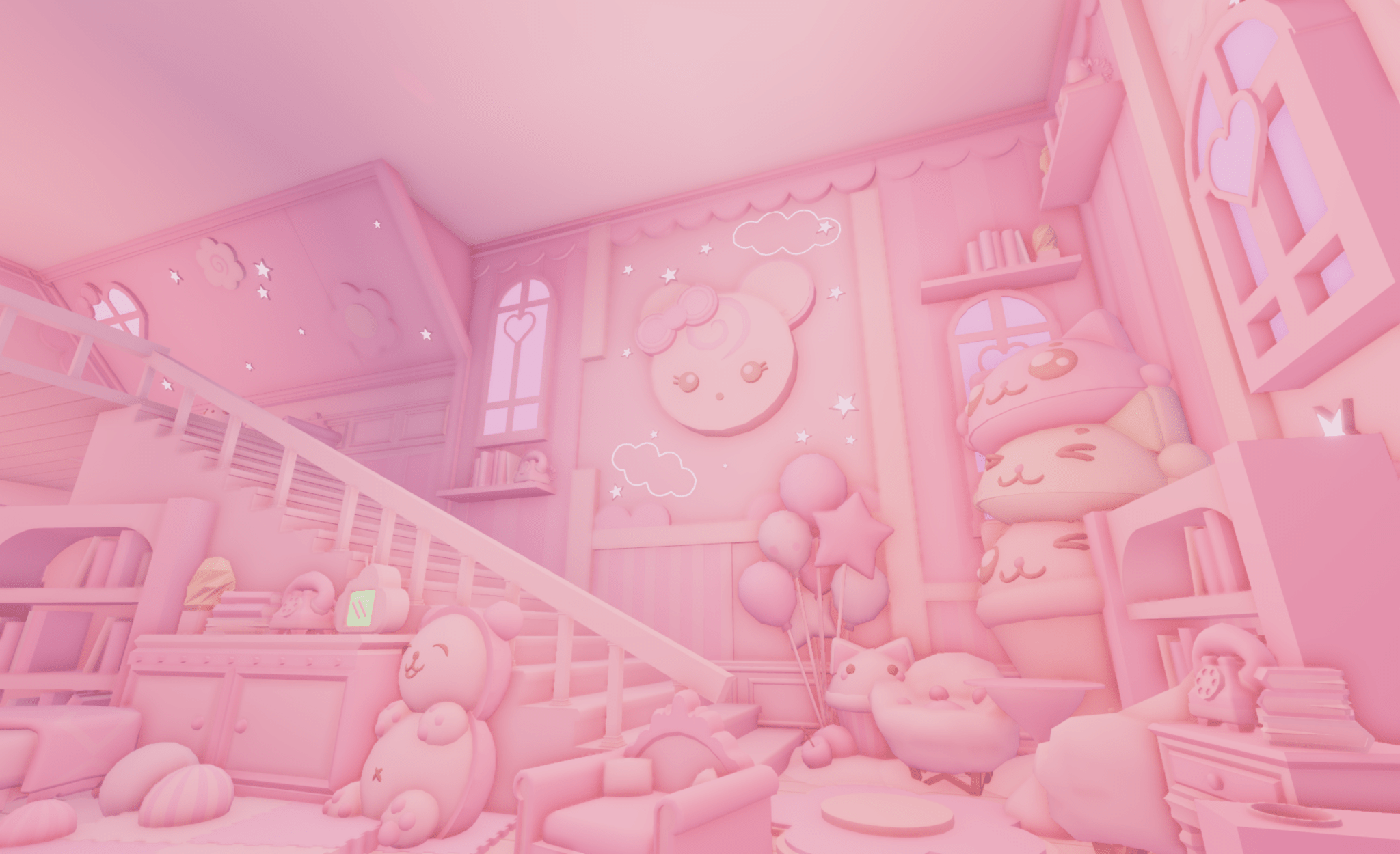 Pink Cutecore House - Earthtog.com