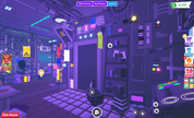 Purple Cyber House - Earthtog.com