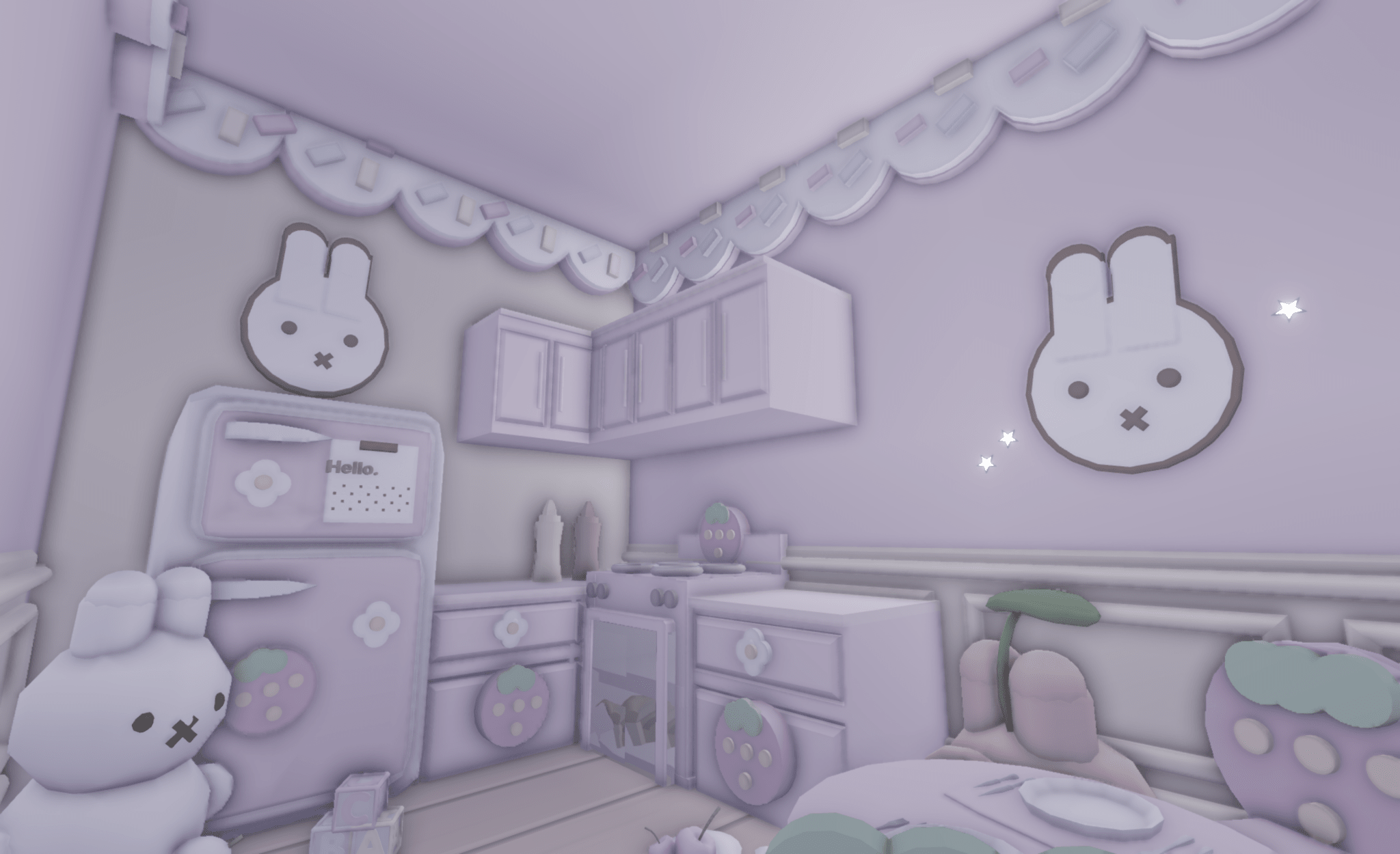 Rabbit Miffy Pastel House - Earthtog.com