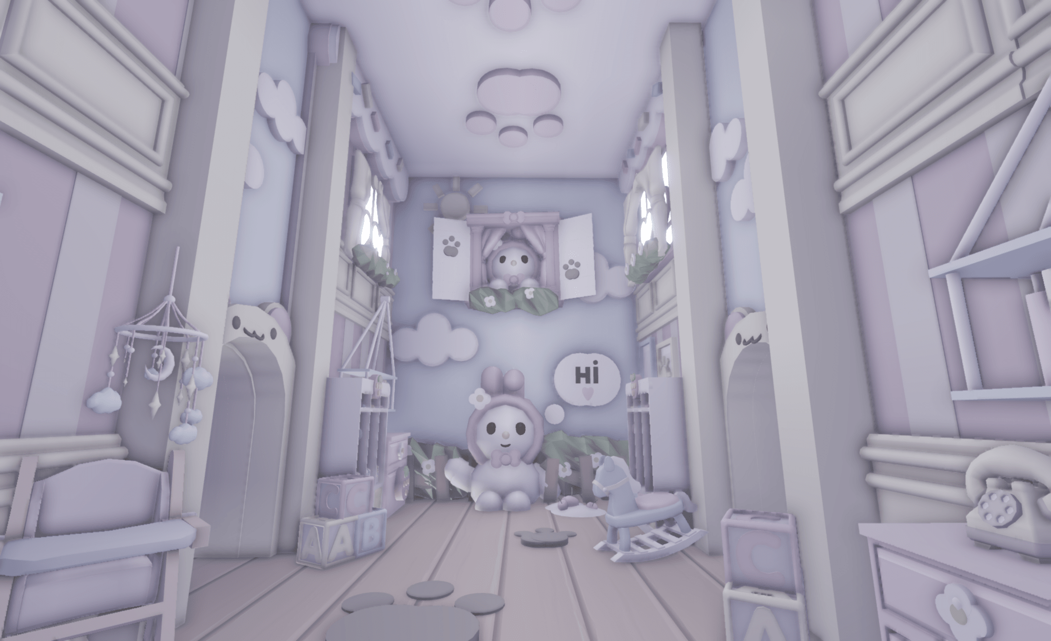 Rabbit Miffy Pastel House - Earthtog.com