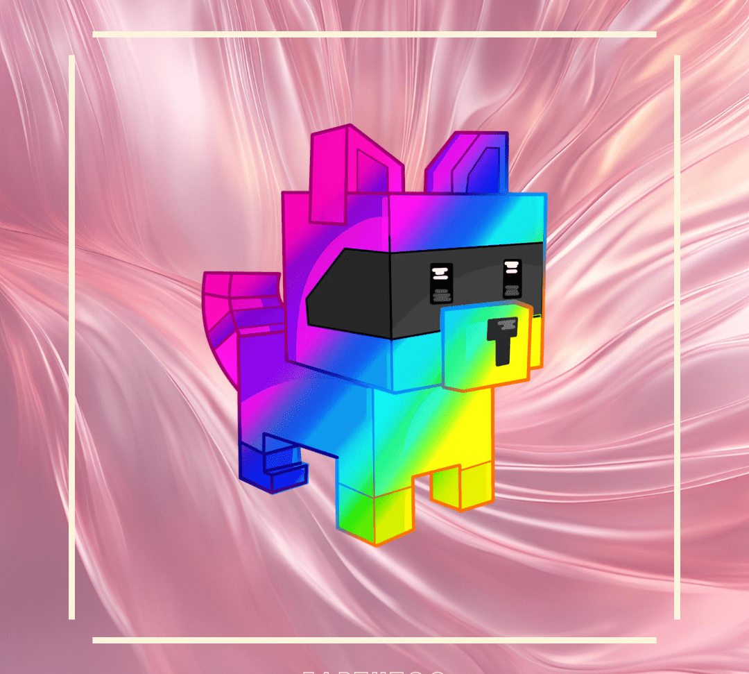Rainbow Raccoon - Earthtog.com