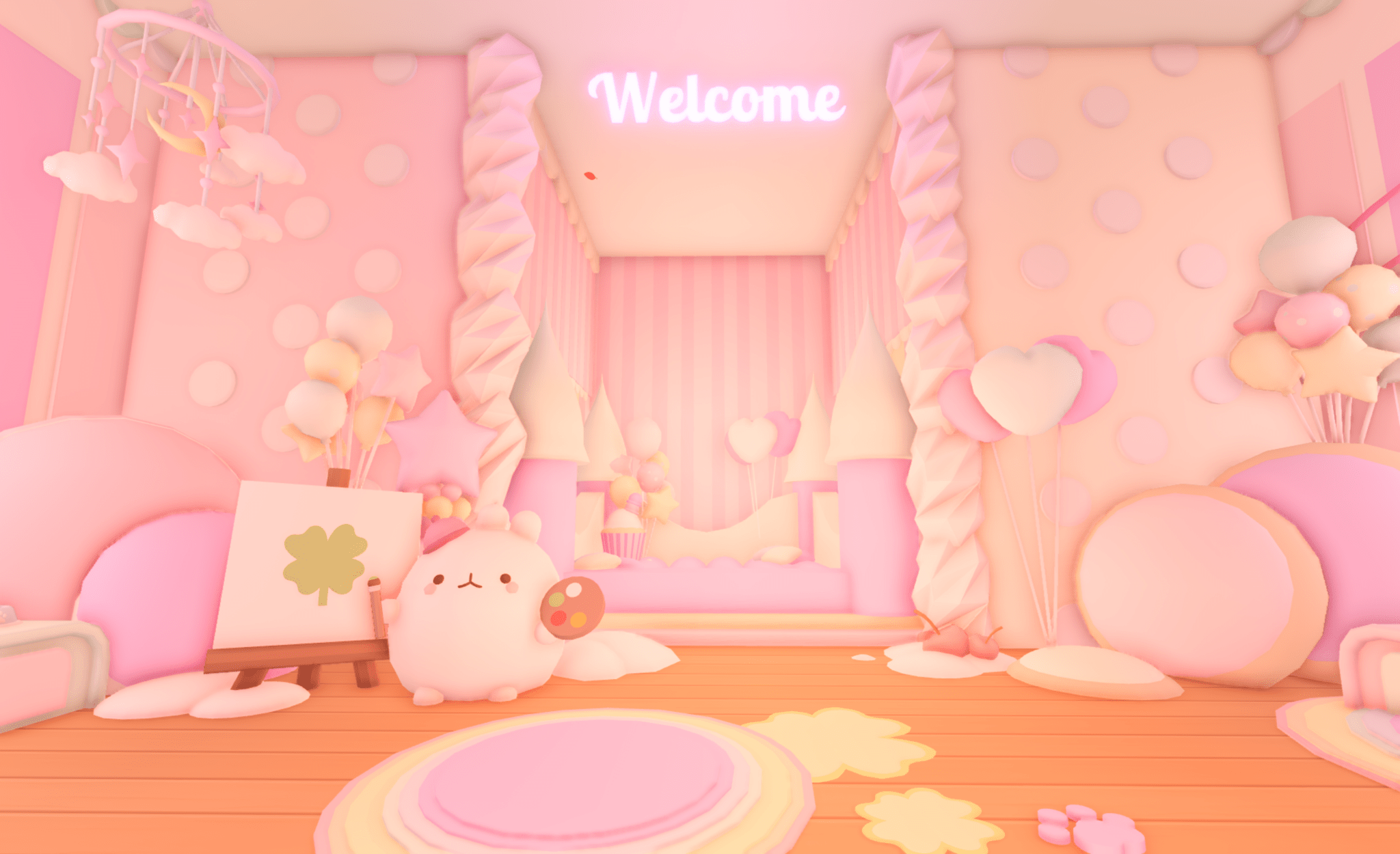 Soft Blush Plushie House - Earthtog.com