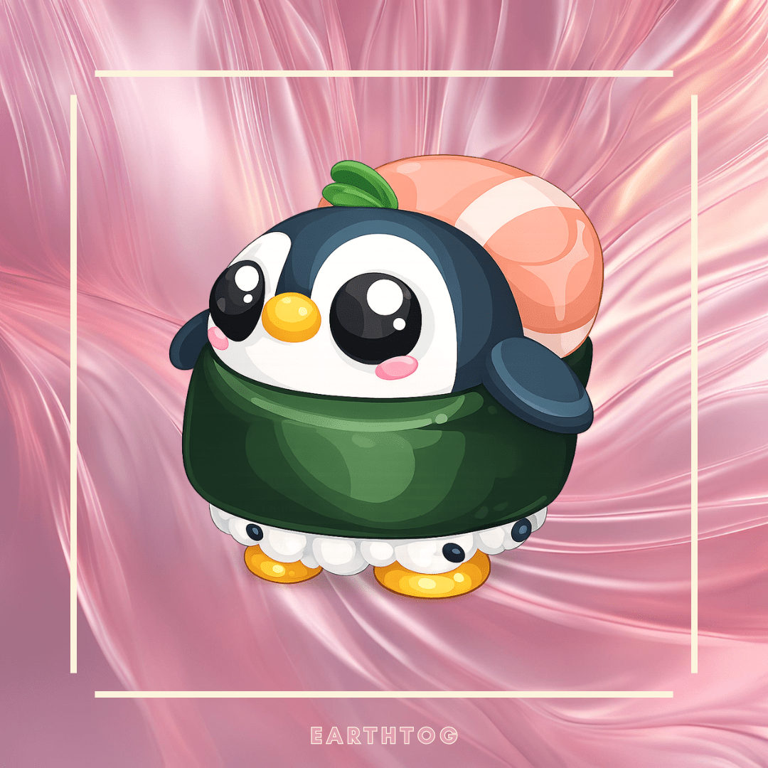 Sushi Penguin - Earthtog.com