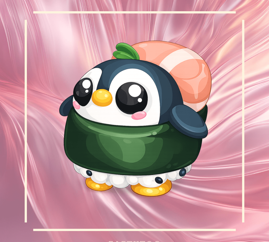 Sushi Penguin - Earthtog.com