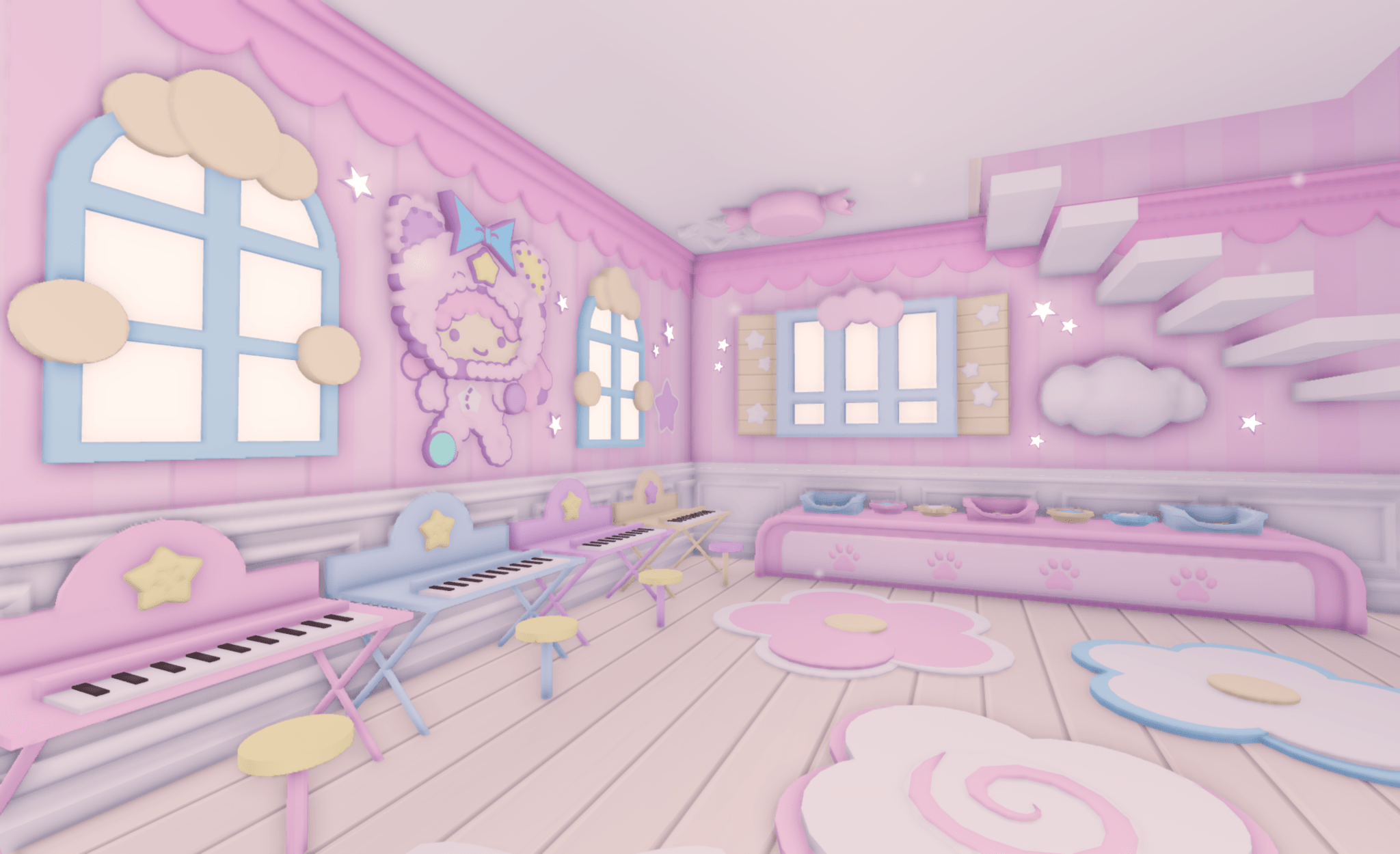 Twin Plushie Pastel House - Earthtog.com