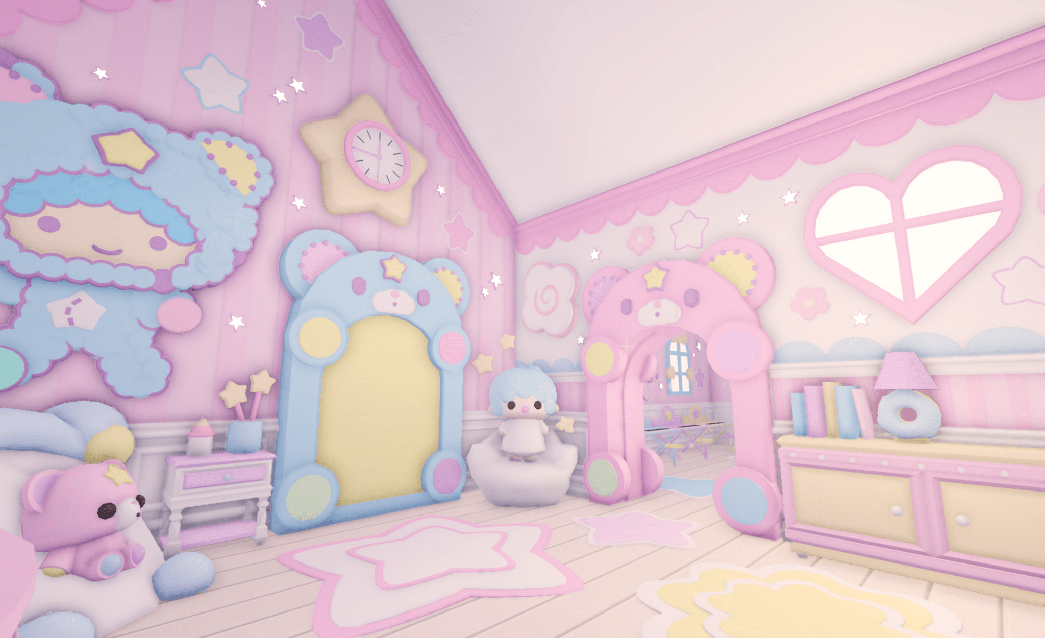 Twin Plushie Pastel House - Earthtog.com