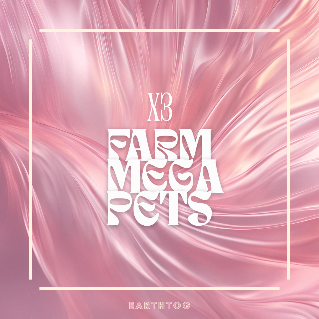 x3 Random Farm Mega Pets - Earthtog.com