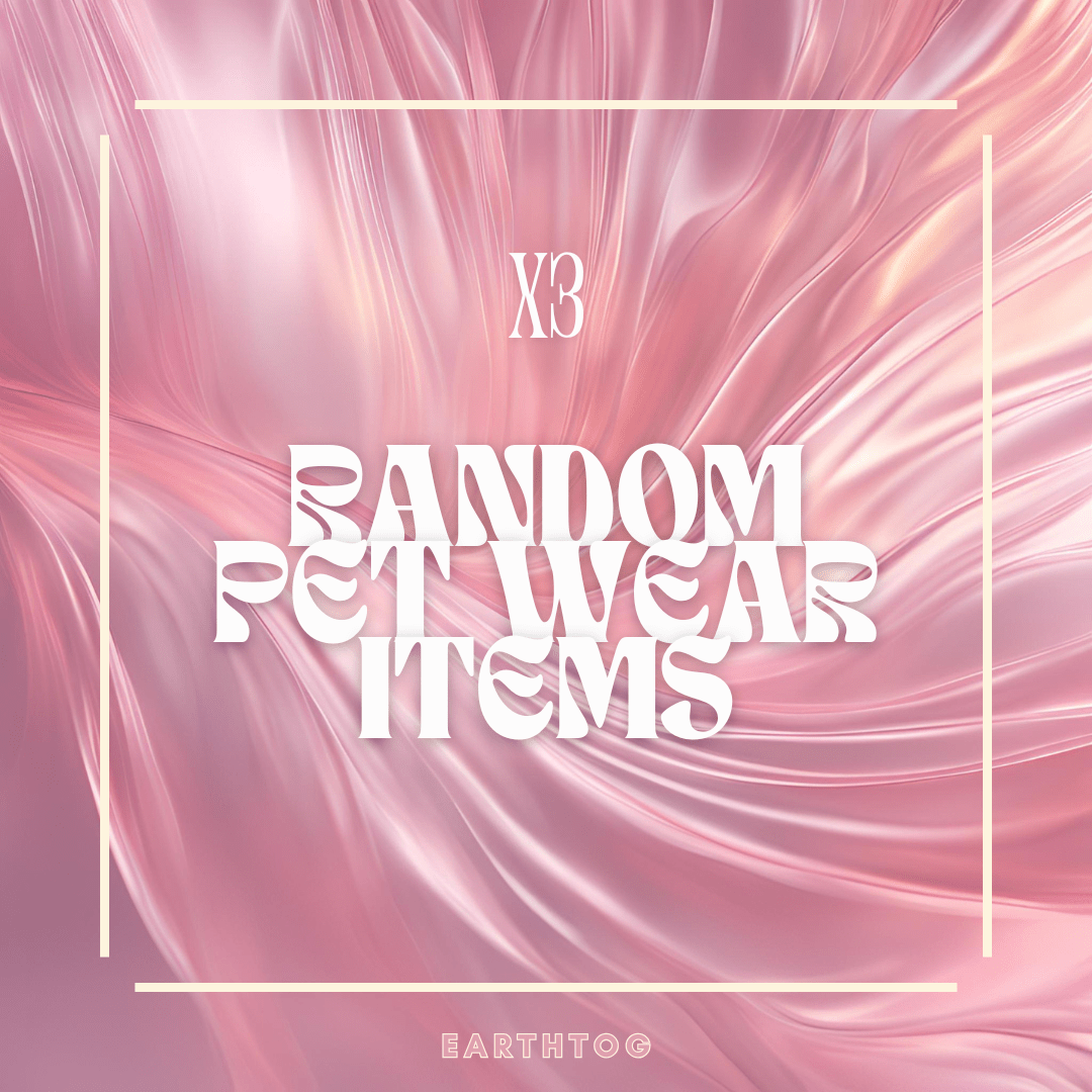 x3 Random Pet Wears - Earthtog.com