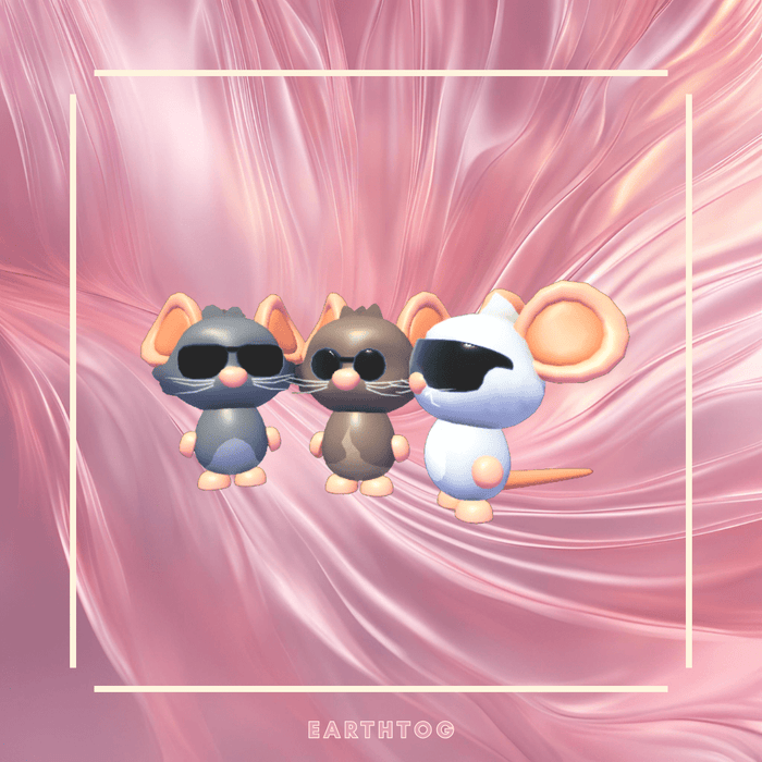 Neon Three Blind Mice
