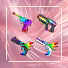 x4 Chroma MM2 Guns Bundle